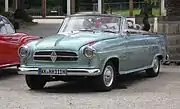 Borgward Isabella Cabriolet, aufgebaut beim Karosseriebauer Karl Deutsch GmbH