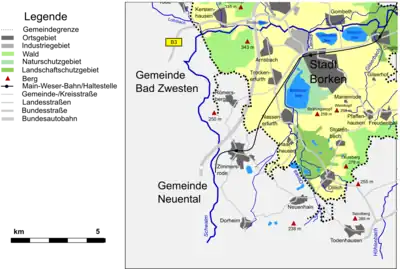Seenlandschaft des Borkener Braunkohlerevieres