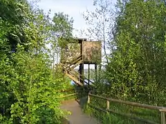 Hochsitz am Borkener See