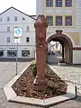 Kursächsische Postmeilensäule-Halbmeilensäule Nr. 42 in Borna