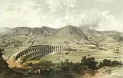 Franzdorfer Viadukt (Gemälde von Giovanni Varrone (1832–1910))