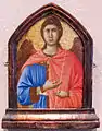Duccio di Buoninsegna: Engel aus der Bekrönung der Maestà