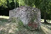 Schacht (smiraglio) bei San Benedetto (Ortsteil Acquacalda), Teil des Bottino di Fonte Gaia