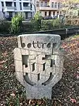 Gedenkstein Partnerstadt Bottrop