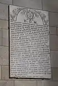 Epitaph für Rennequin Sualem