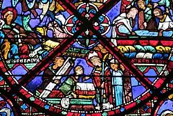 Auffindung der Gebeine des heiligen Stephanus durch Lukianos unter Anwesenheit des Bischofs Johannes
