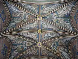 Deckenbemalung der Kapelle (restauriert)