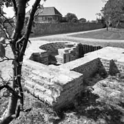 Überreste der Burg Leerdam