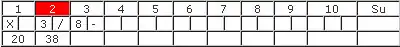 Bowling-Spielformular 2