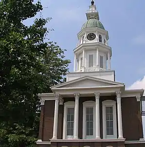 Boyle County Courthouse in Danville, gelistet im NRHP Nr. 73000790