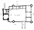 Grundriss des ehemaligen Schlosses