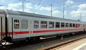 Ein Bpmz 294.5 in Stralsund Hbf, 2013