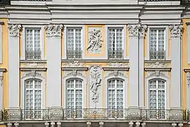 Detail der Wandgliederung