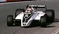 Bodeneffektauto Brabham BT49, der ohne Frontflügel auskam