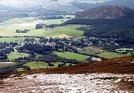 Braemar vom Morrone aus gesehen