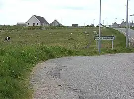 Ortseinfahrt Bragar