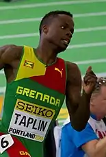 Bralon Taplin – ausgeschieden als Achter in 46,27 s