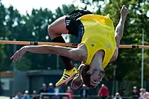 Bram Ghuys schied mit 2,16 m in der Qualifikation aus