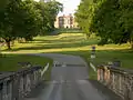 Ansicht vom Haupteingang
