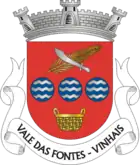 Wappen von Vale das Fontes