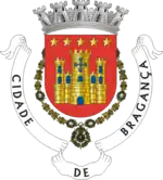 Wappen des Distrikts Distrikt Bragança