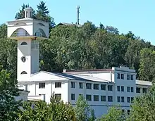 Wasserturm der Brauerei Gmunden