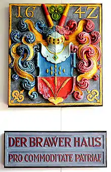 1652: Wappenstein der Brauergilde Hannover