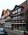 2011: Nordseite des Ensembles Ackerhof 2 (von Langedammstraße aus)