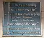 Bolchentwete 3: Schild mit Erklärung zur Namensgebung