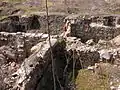 Bei archäologischen Grabungen freigelegte Keller an der Echternstraße