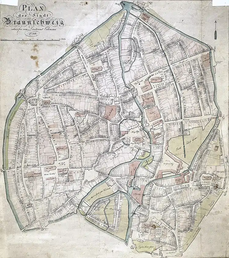 Braunschweig im Jahr 1798