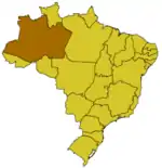 Amazonas in Brasilien