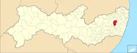 Lage von Gravatá in Pernambuco