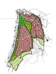Breckerfeld: Bebauungsplan Wohngebiet Heider Kopf, 2000–2002. Planung: Wolters Partner