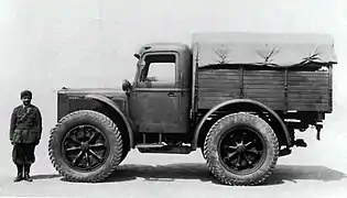 Italienische Zugmaschine Breda TP 40