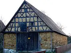 … und dessen Stadel(Breitenbacher Straße 27)