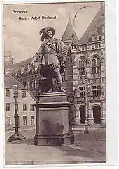Bremen:Standbild Gustav II. Adolf