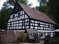 Bremsdorfer Mühle, vom Eingangsbereich aus