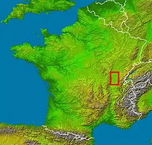 Lage in Frankreich