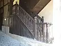 Spätbarocke Brettbaluster-Treppe (Alte Hofhaltung, Bamberg)
