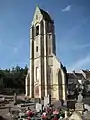 Glockenturm der Kirche Notre-Dame