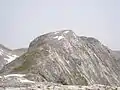 Brettriedel vor dem Großen Archenkopf (gesehen von Westen)