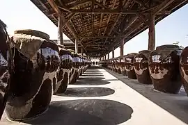 Traditionelle Makgeolli-Herstellung