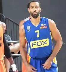 Randle 2013 im Trikot von Maccabi Tel Aviv