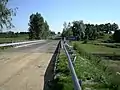 Brücke über Grenzfluss Vadakste 56.38815822.555447 Dez. 2007
