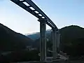 Hochbrücke der M20 in Bau bei Čemerno (2010)