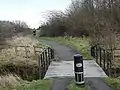 Brücke über den Seaton Burn am Nordende