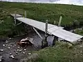 Brücke über den Mill Burn Orkney