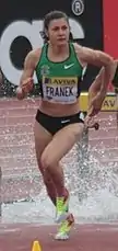 Bridget Franek – als Fünfte in 9:43,09 min eigentlich für das Finale qualifiziert