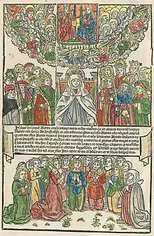 Abbildung in den  Revelationes Sancte Birgitte